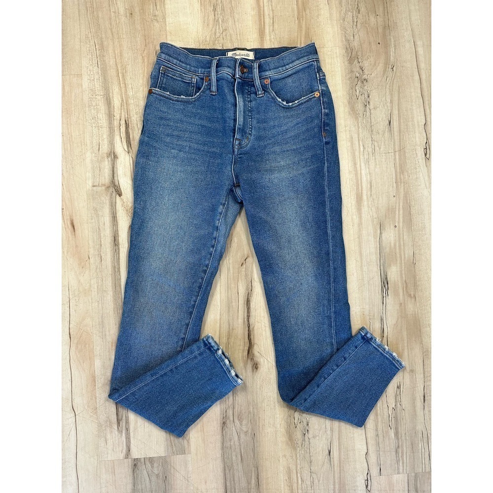 Madewell 9” high rise skinny jeans - Picture 3 of 11